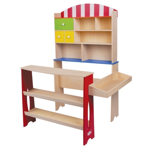 Nueva tienda de juguetes de madera clásica